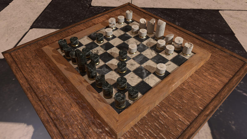 Chessboard - Top view 2